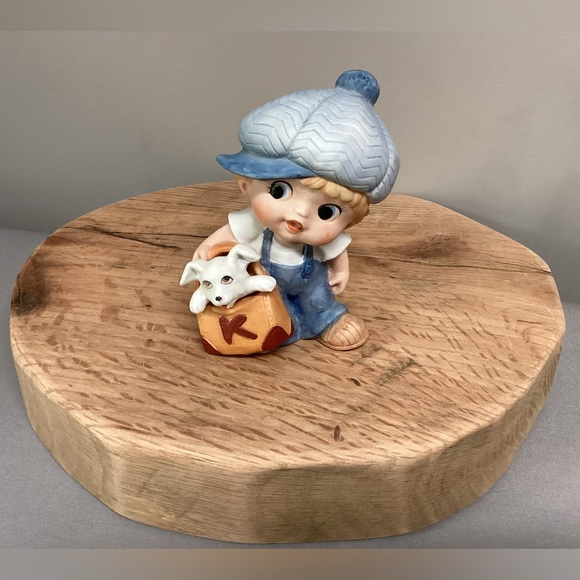 Homco Other - Vintage - Homco # 1439 - Porcelain Boy with Dog Figurine - Excellent